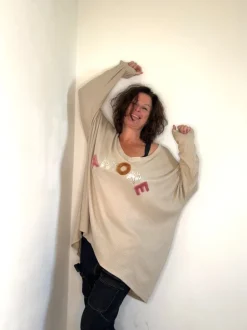 Amore Sweater, Beige