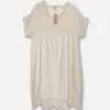 Astrid Attitude Linen Dress, Beige