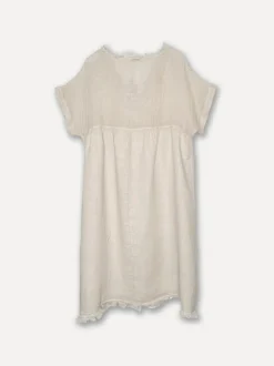 Astrid Attitude Linen Dress, Beige