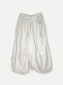 Attitude Baggy Yoga Skirt Pants, Beige