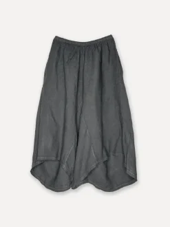 Attitude Baggy Yoga Skirt Pants, Dark Grey