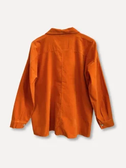Back to Work Cord Shirt, Burnt Orange