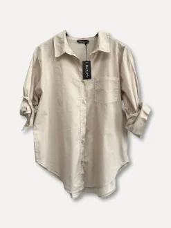 Back to Work Shirt, Beige