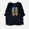 Ballerina Soft Pearls College T, Black