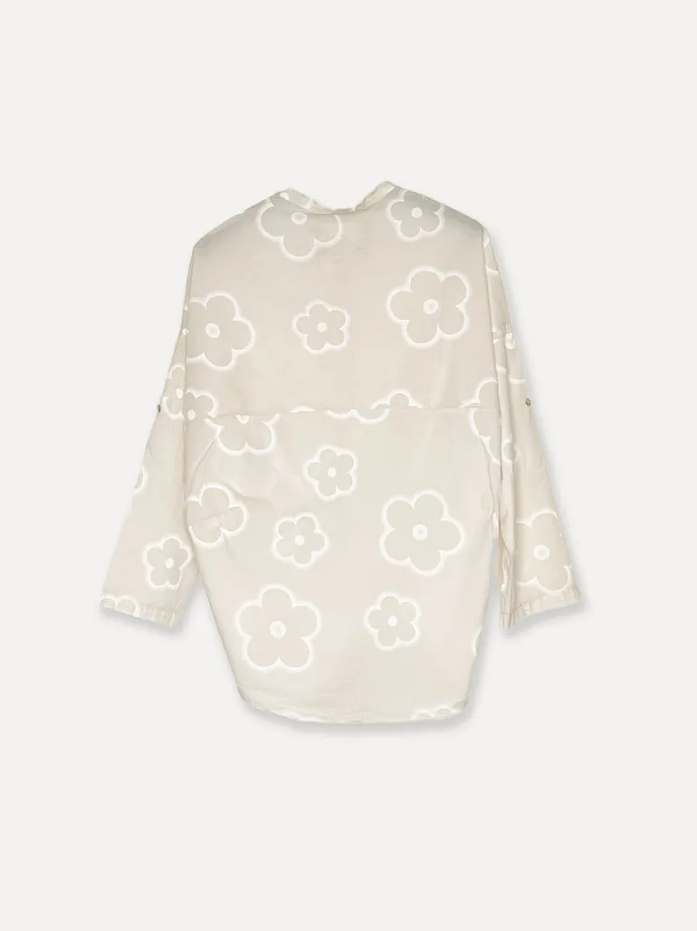 Blooming Blouse, Beige