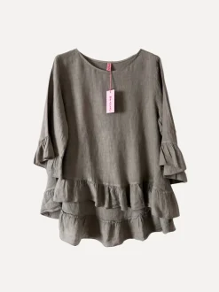 5024 Blouse, Taupe