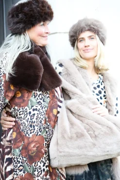 Borsa Fur Bag, Beige