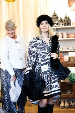 Borsa Fur Bag, Black