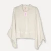 Butterfly Linen Shirt, Beige