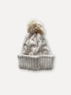 Cable Capotto Beanie, Beige