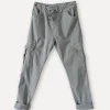 Cargo Box Pants, Grey