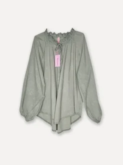 Faded Lace Shirt, Army