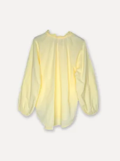 Faded Lace Shirt, Lemon