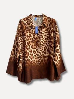 Faded Leo Shirt, Brown