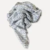 Flower Field Scarf, Blue