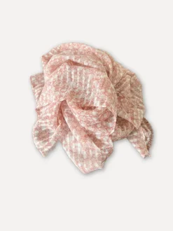 Flower Field Scarf, Pink