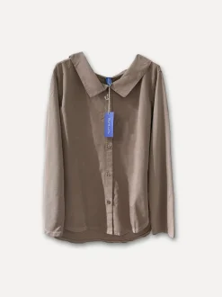Gio Cord Shirt, Taupe