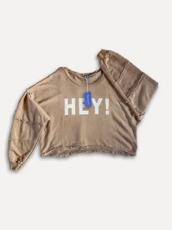 HEY! Sweater, Camel