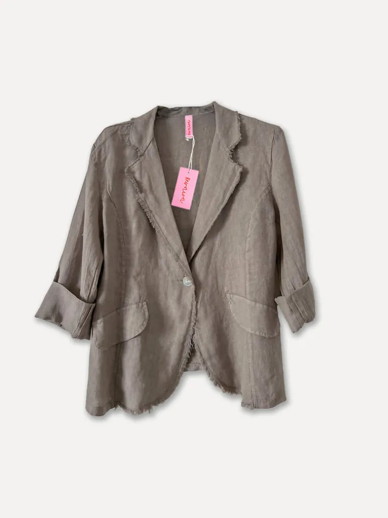 Hippilicious Blazer, Taupe
