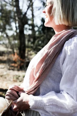 Jacky Linen Blouse, White