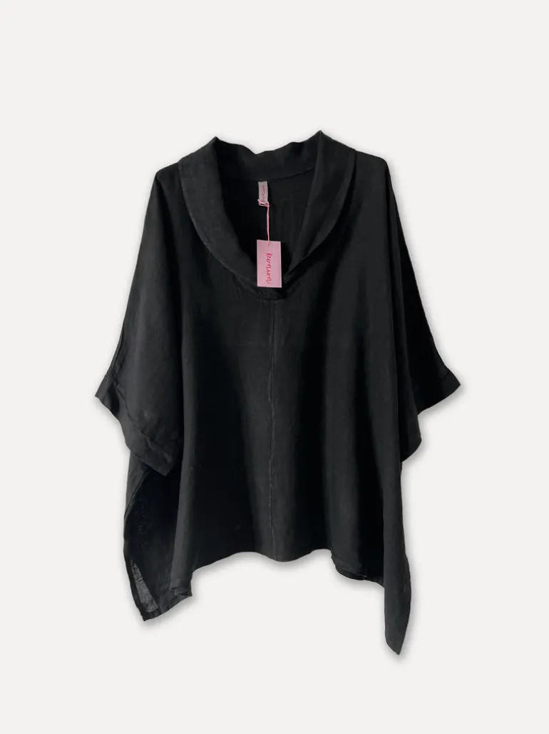 3268 Katy Blouse, Black