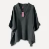 3268 Katy Blouse, Dark Grey