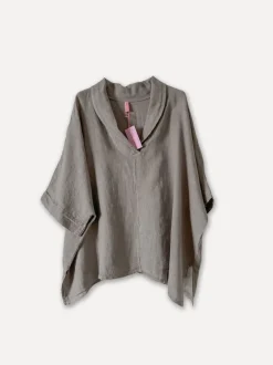 3268 Katy Blouse, Taupe