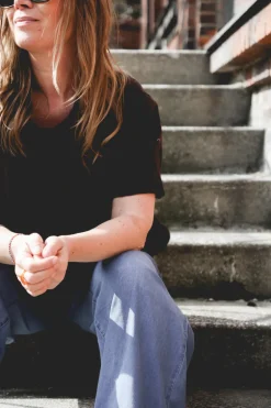 Lazy Attitude Day Linen Blouse, Cacao