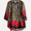 Leo Poppy Shirt, Red