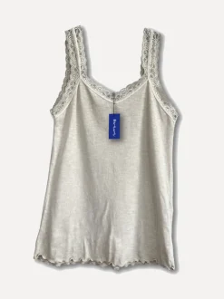 Love Lace Tanktop, Beige