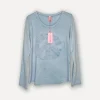 4976 - Love Peace T, Sky Blue