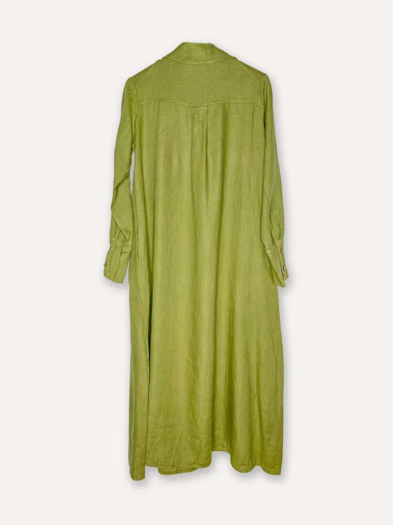 Maria City Swag Dress, Olive Green