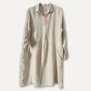 1351 Maria Shirt-Dress, Beige