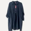 1351 Maria Shirt-Dress, Navy