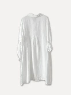 1351 Maria Shirt-Dress,White