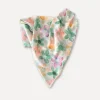 Mary Q Flowers Scarf, Green