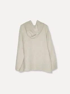 7069 Matros Hoodie Linen Shirt, Beige