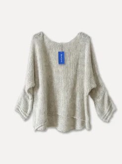 2255 - Minna Light Spring Knit, Light Grey