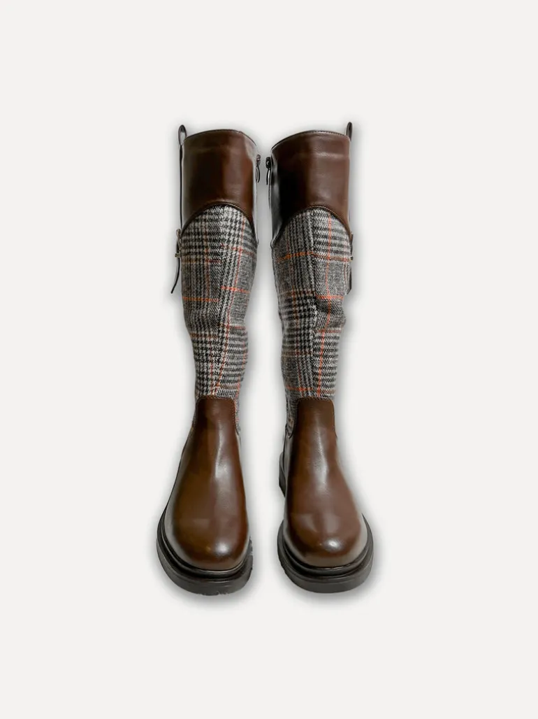 New England Boots, Brown