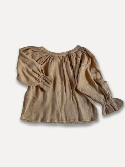Ofelia Blouse, Dark Taupe