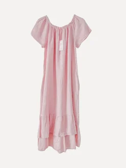 3429 Off-Shoulder Dress, Light Pink