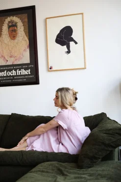 3429 Off-Shoulder Dress, Light Pink