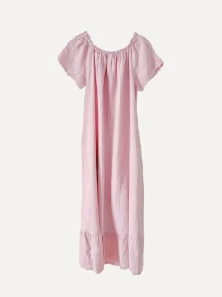 3429 Off-Shoulder Dress, Light Pink