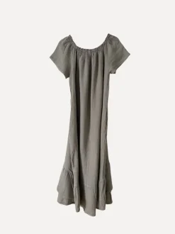 3429 Off-Shoulder Dress, Taupe