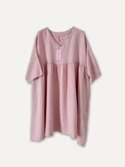 700 Oversized Dress, Light Pink