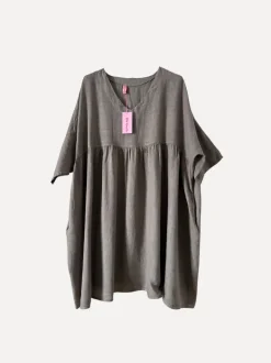 700 Oversized Dress, Taupe
