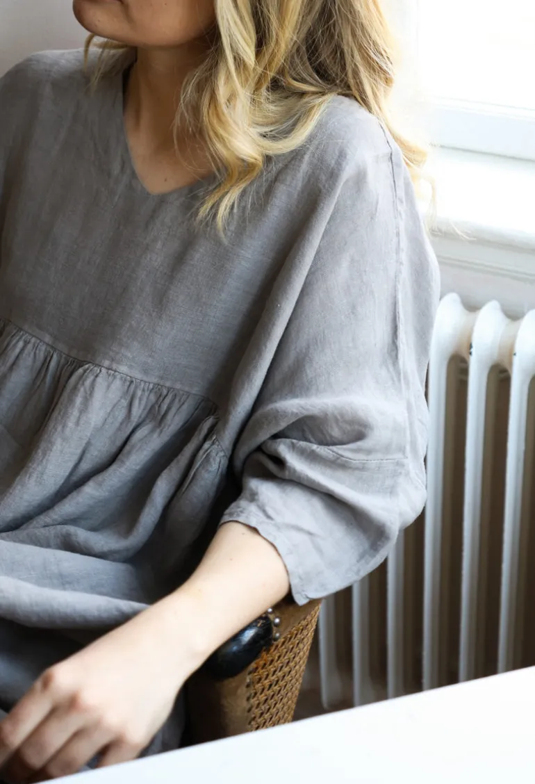 700 Oversized Dress, Taupe