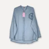Peace Forever Shirt, Denim