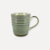 Randig Mug, Grey