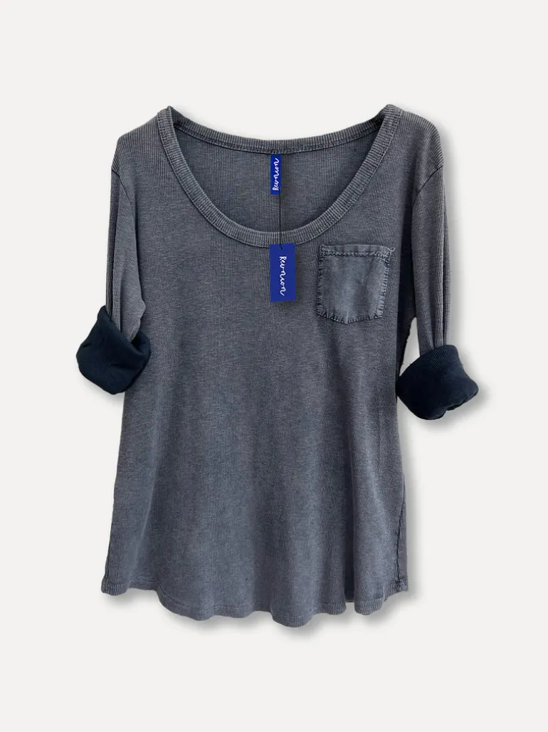 Ribb Basic T, Navy